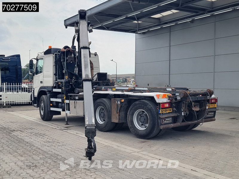 Hook lift, Truk derek Volvo FMX 460 6X4 X-Track 6x6 HMF1643 kran Crane Big-Axle Lenkachse Euro 5: gambar 6