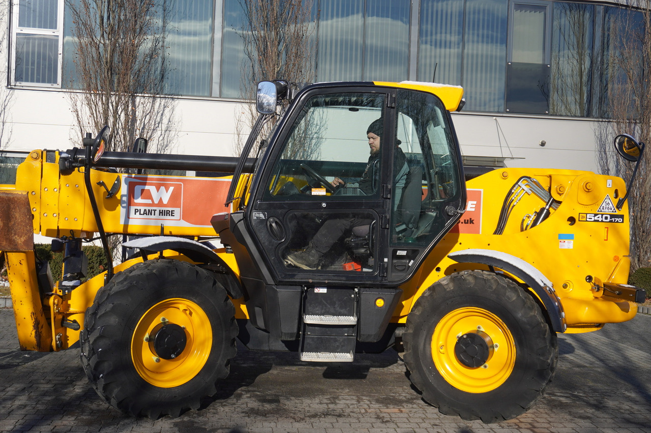 Loader depan teleskopik JCB 540-170 Telescopic Loader / 17m / joystick: gambar 30