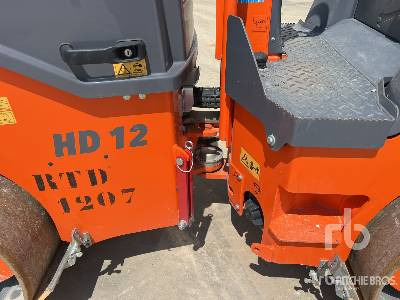 Roller jalan HAMM HD12VV Compacteur Vibrant Tandem: gambar 20