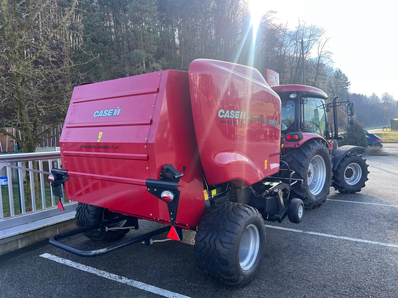 Baler bulat baru Case IH RB344 - Rotor Cutter: gambar 10