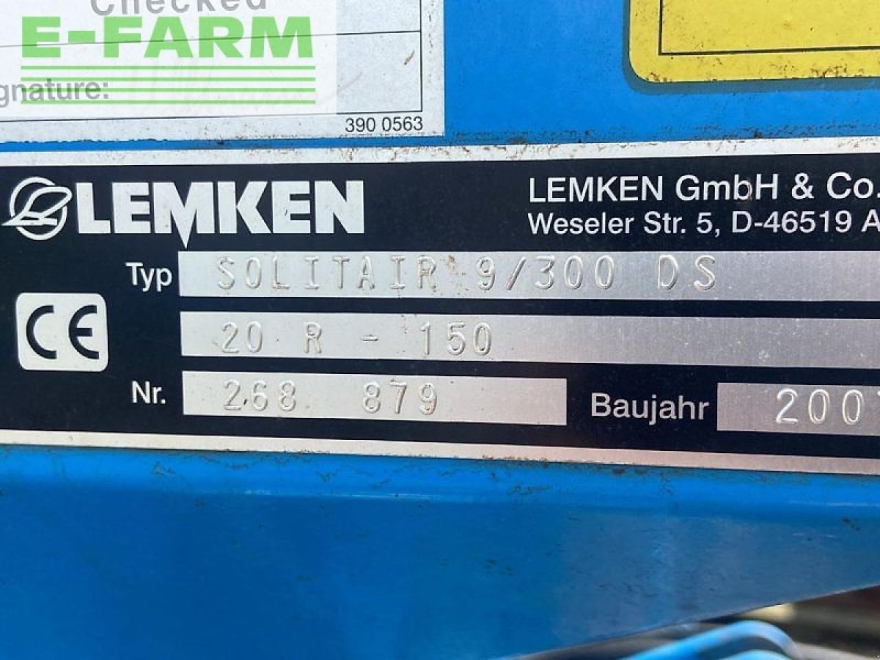 Bor benih Lemken solitair 9/300: gambar 6