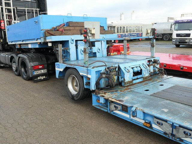 Semi-trailer low bed Meusburger MTS 3, Ausziehbar, Verbreiterbar, Tiefbett, Lift: gambar 16