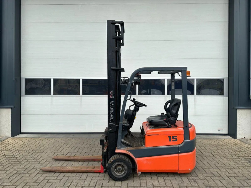 Forklift listrik Toyota FBESF15 1.5 ton Duplex Doorkijk Elektra Heftruck: gambar 12