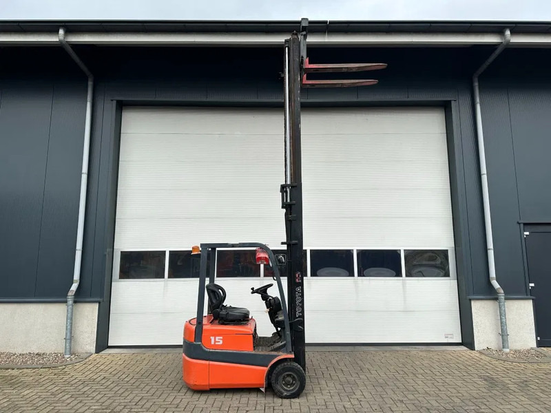 Forklift listrik Toyota FBESF15 1.5 ton Duplex Doorkijk Elektra Heftruck: gambar 8