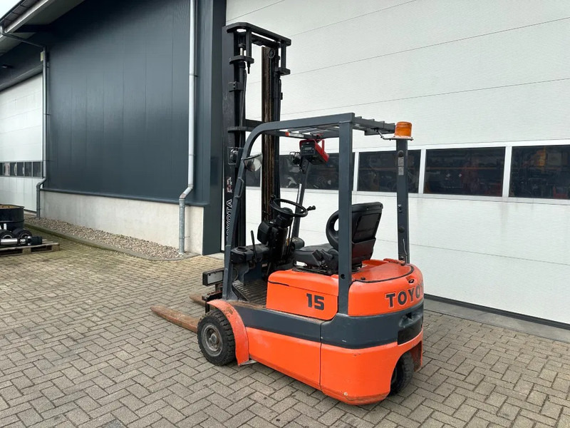 Forklift listrik Toyota FBESF15 1.5 ton Duplex Doorkijk Elektra Heftruck: gambar 6