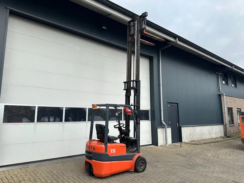 Forklift listrik Toyota FBESF15 1.5 ton Duplex Doorkijk Elektra Heftruck: gambar 21