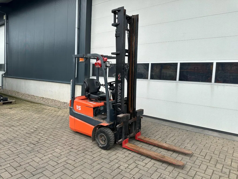 Forklift listrik Toyota FBESF15 1.5 ton Duplex Doorkijk Elektra Heftruck: gambar 9