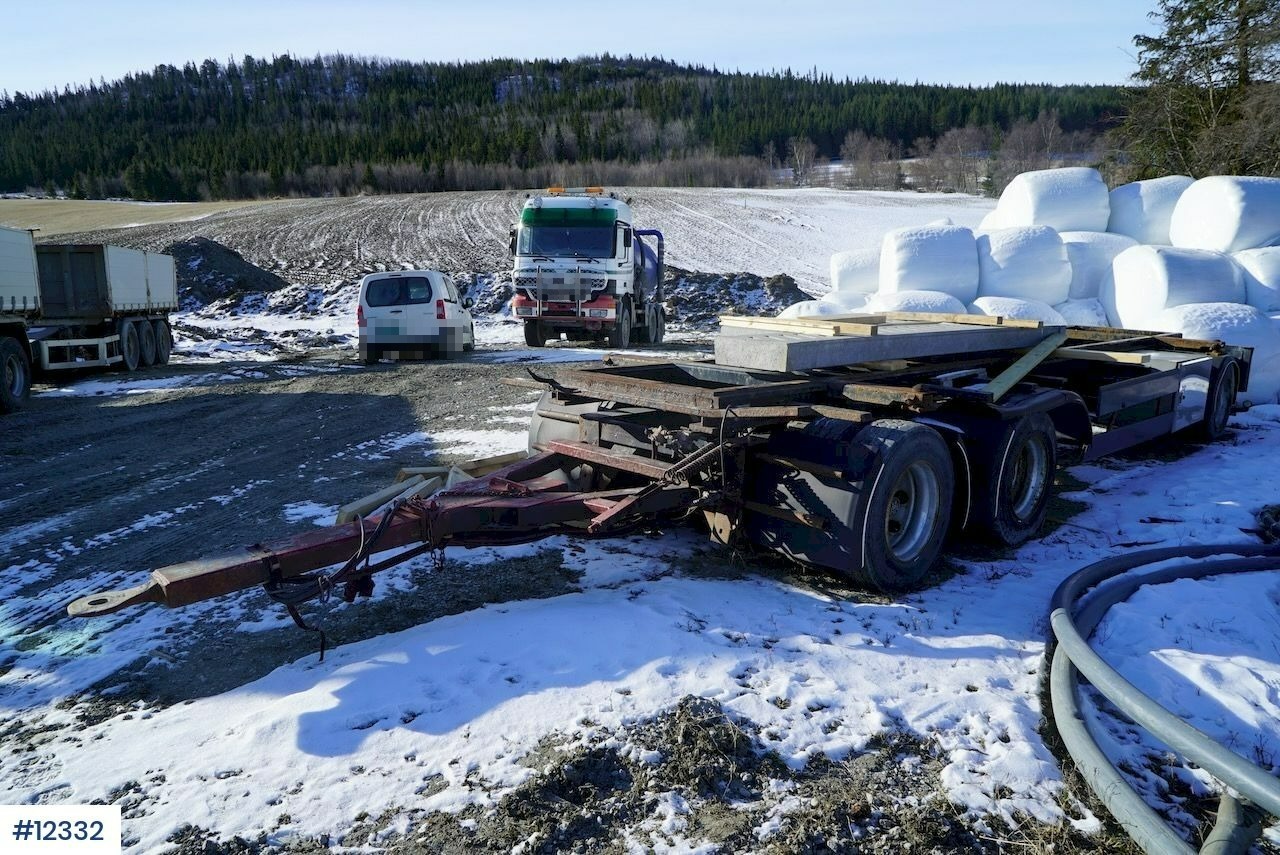 Trailer pengangkut mobil Trailer-Bygg container trailer: gambar 7