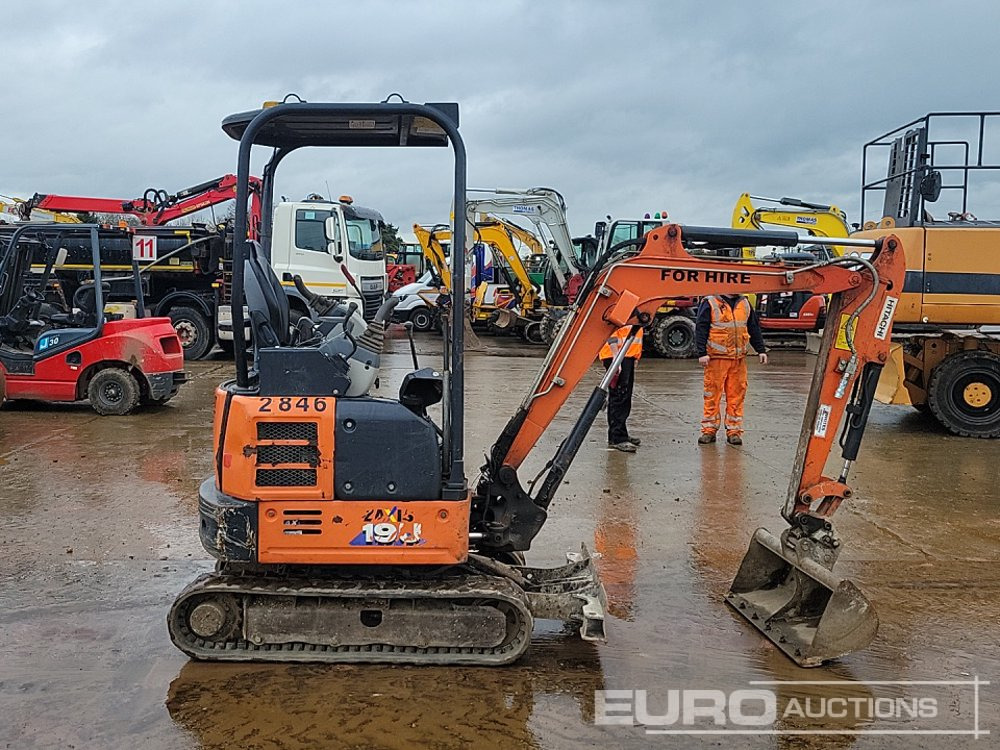 Ekskavator mini 2019 Hitachi ZX19U-5A YR: gambar 6