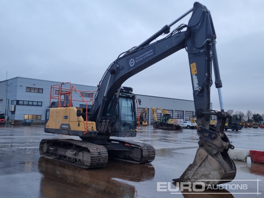 Ekskavator perayap 2019 Volvo EC220EL: gambar 7