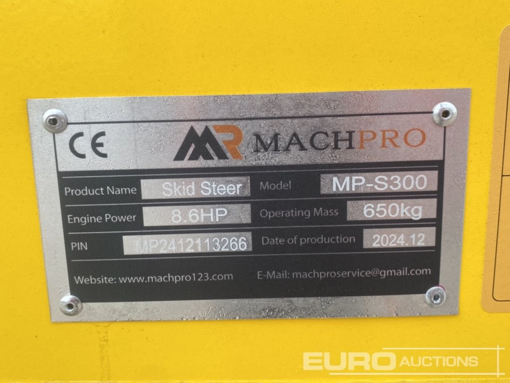 Skid steer Unused 2024 Machpro MP-S300: gambar 19